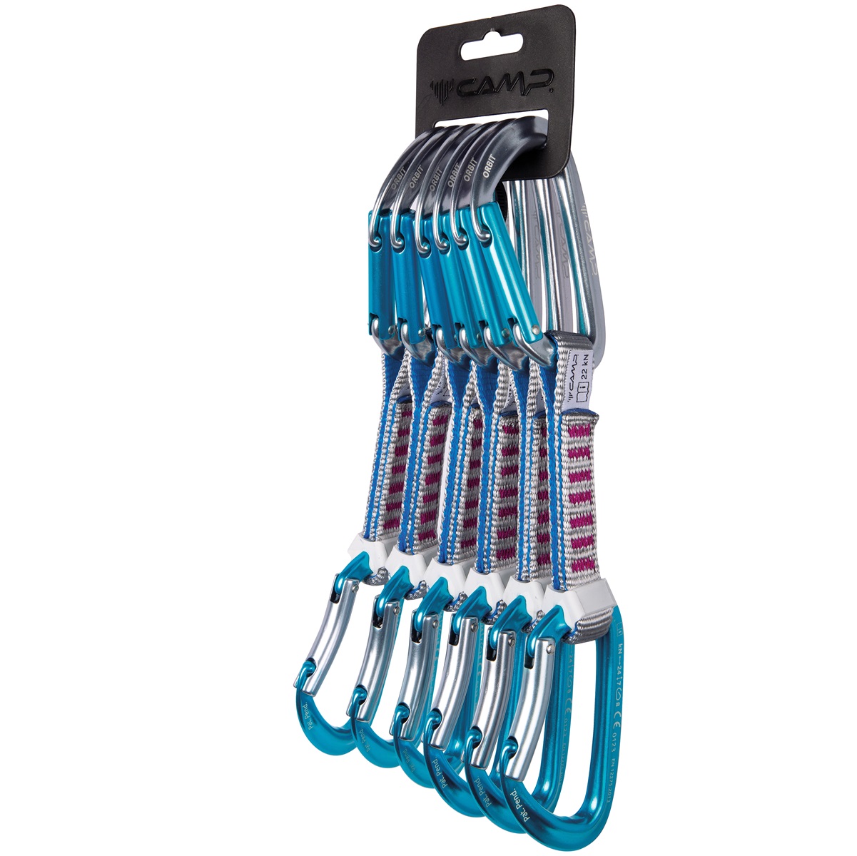 CAMP Set 6 Orbit Express KS pack 6 dégaines d'escalade
