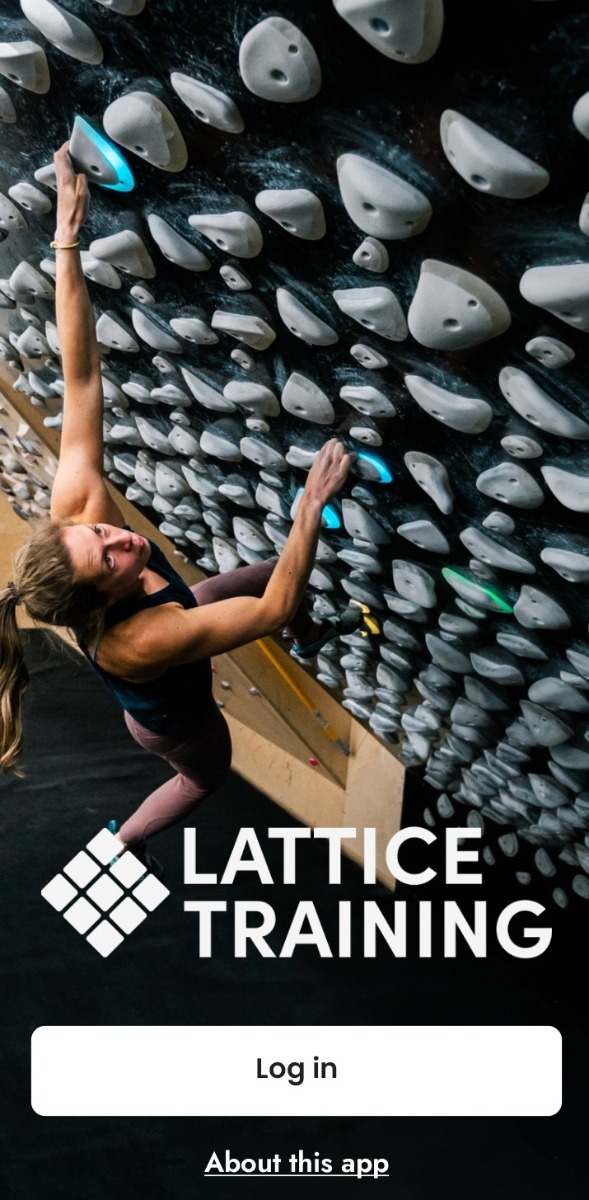 Lattice Training App