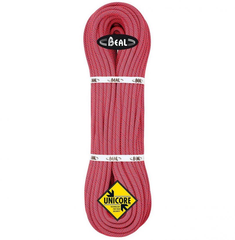 Beal Joker 9.1 mm Unicore Golden Dry climbing rope