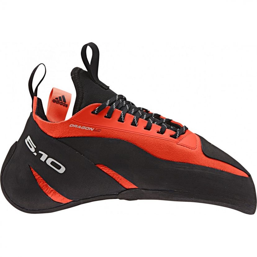 Five Ten 5.10 DRAGON Climbing Shoes BC0827 Size Black/Red 