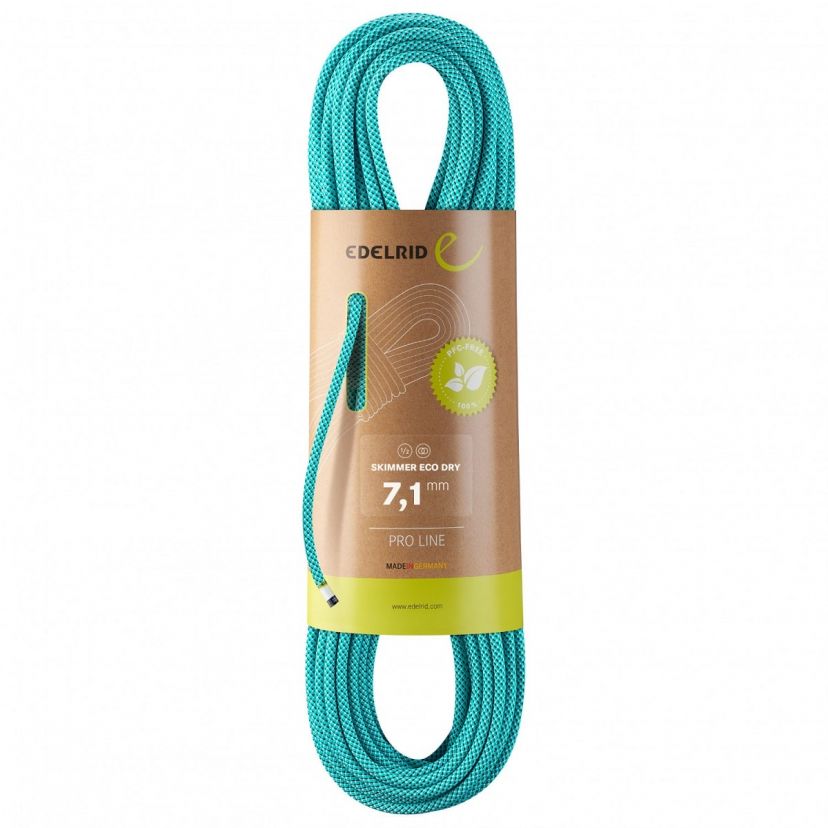 Edelrid Skimmer Eco Dry 7,1mm 60m - Icemint