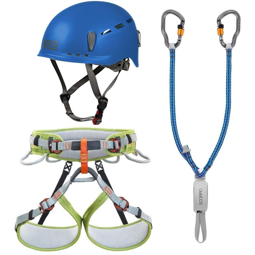 Oliunìd Deal Kit Scorpio Vertigo + helmet and harness via ferrata kit