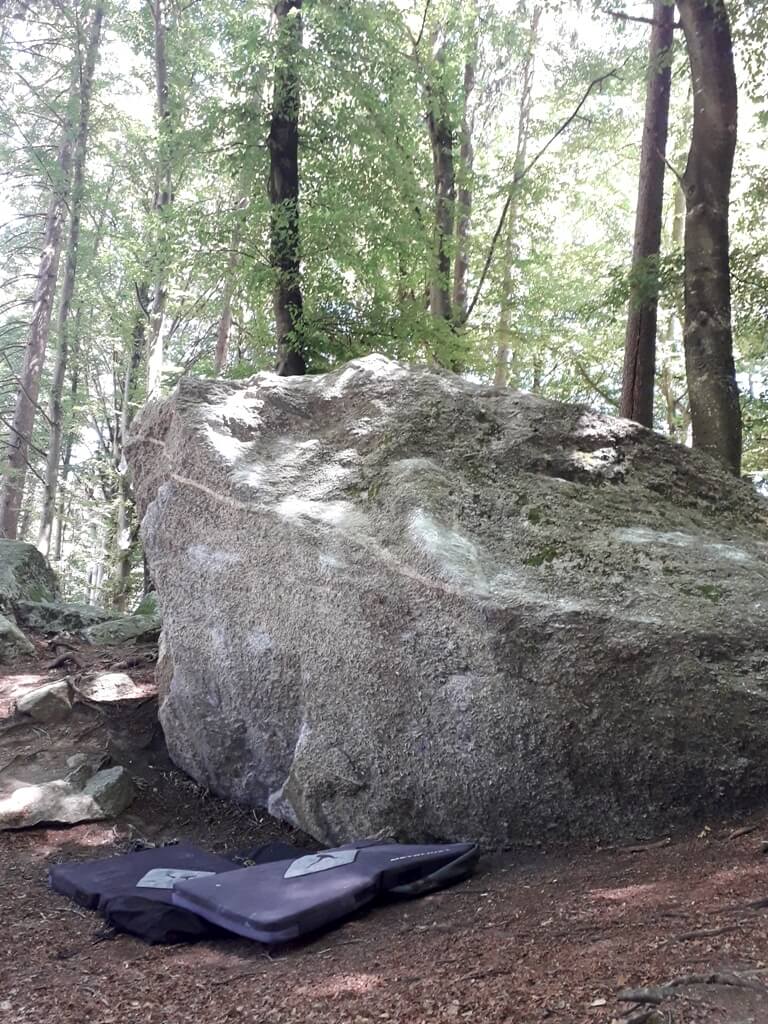 Fare boulder a Chamonix
