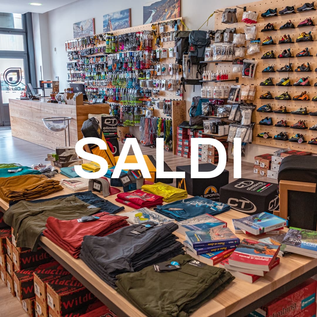 Saldi estivi 2020 sull'abbigliamento per l'arrampicata
