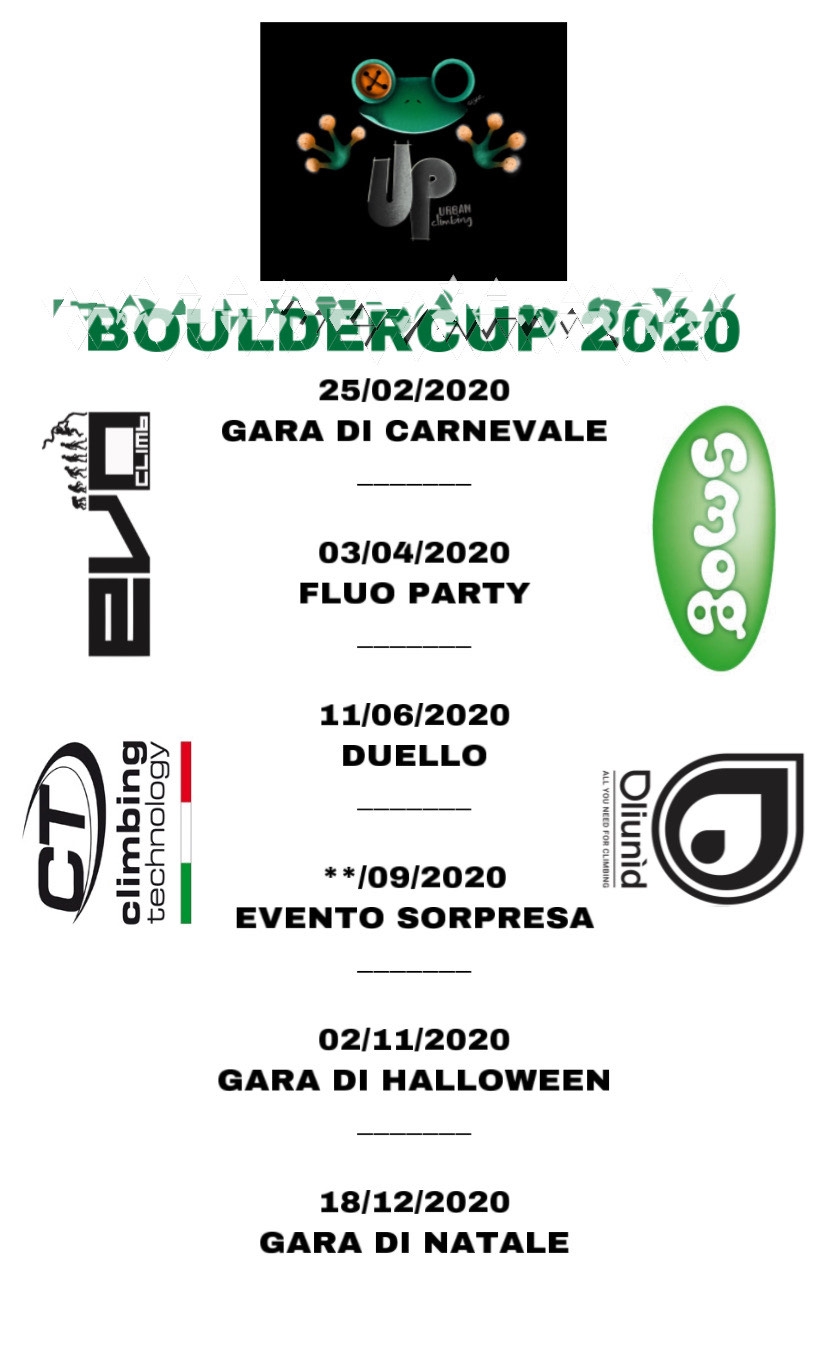 La Boulder Cup dell'Up Urban Climbing inaugura con la gara di carnevale!