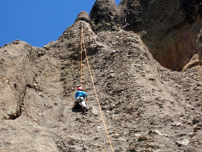 Arrampicare in top rope o da secondo - Te lo dice Oliunìd