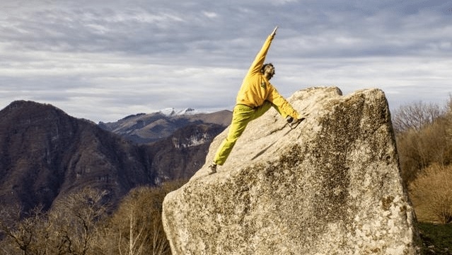 Yoga e arrampicata - Oliunìd is training