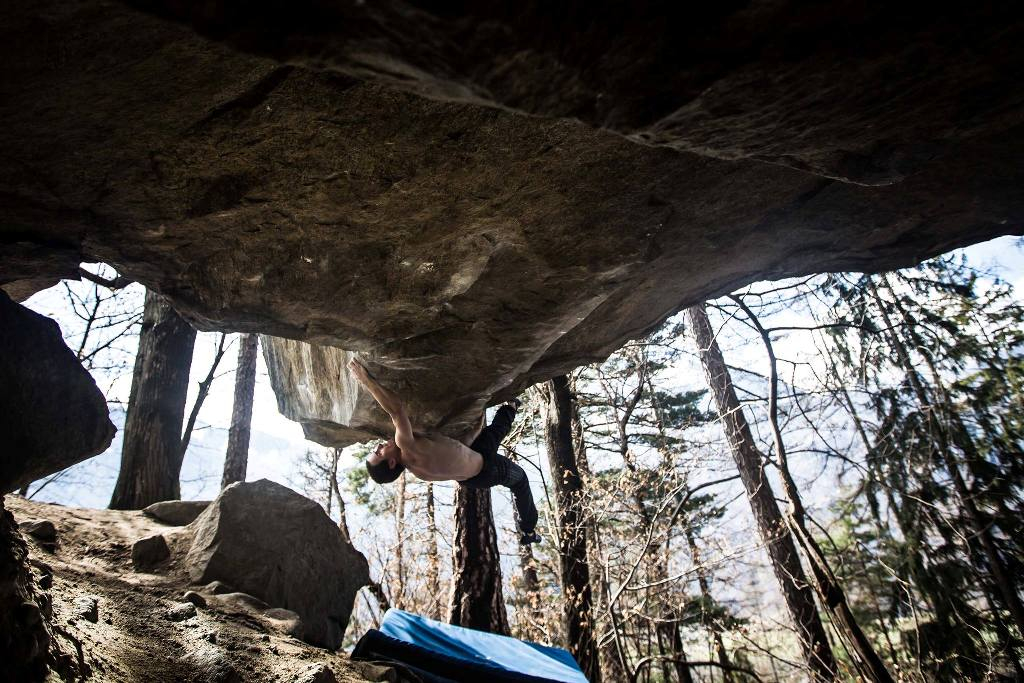 La tecnica dell’aggancio di punta nel boulder