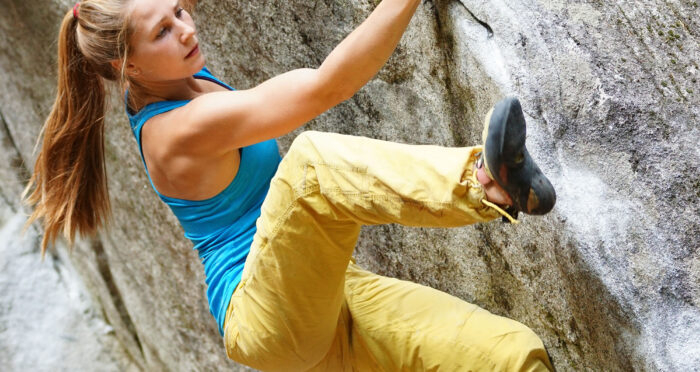 Fare boulder in Val Daone