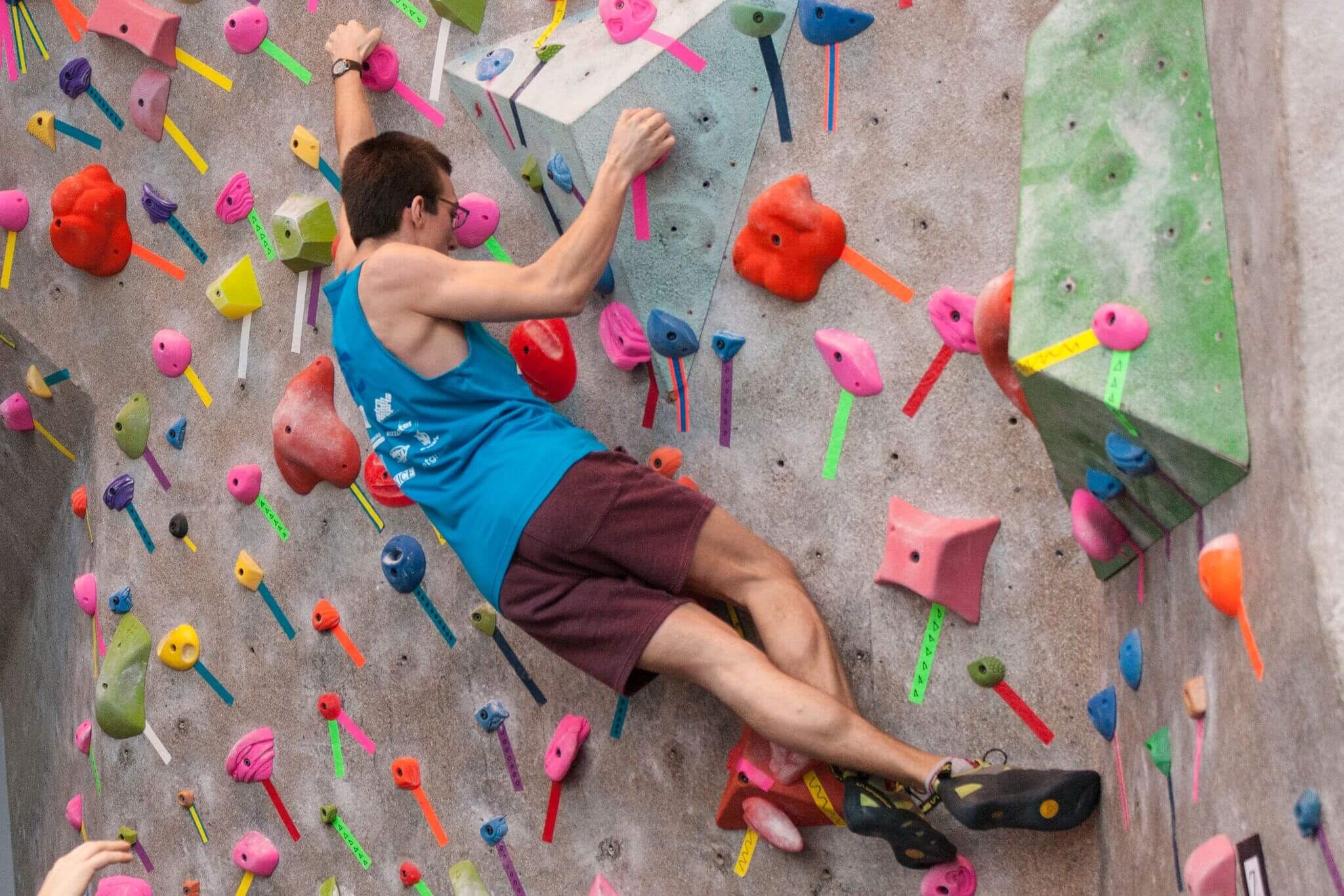 I bilanciamenti in arrampicata sportiva