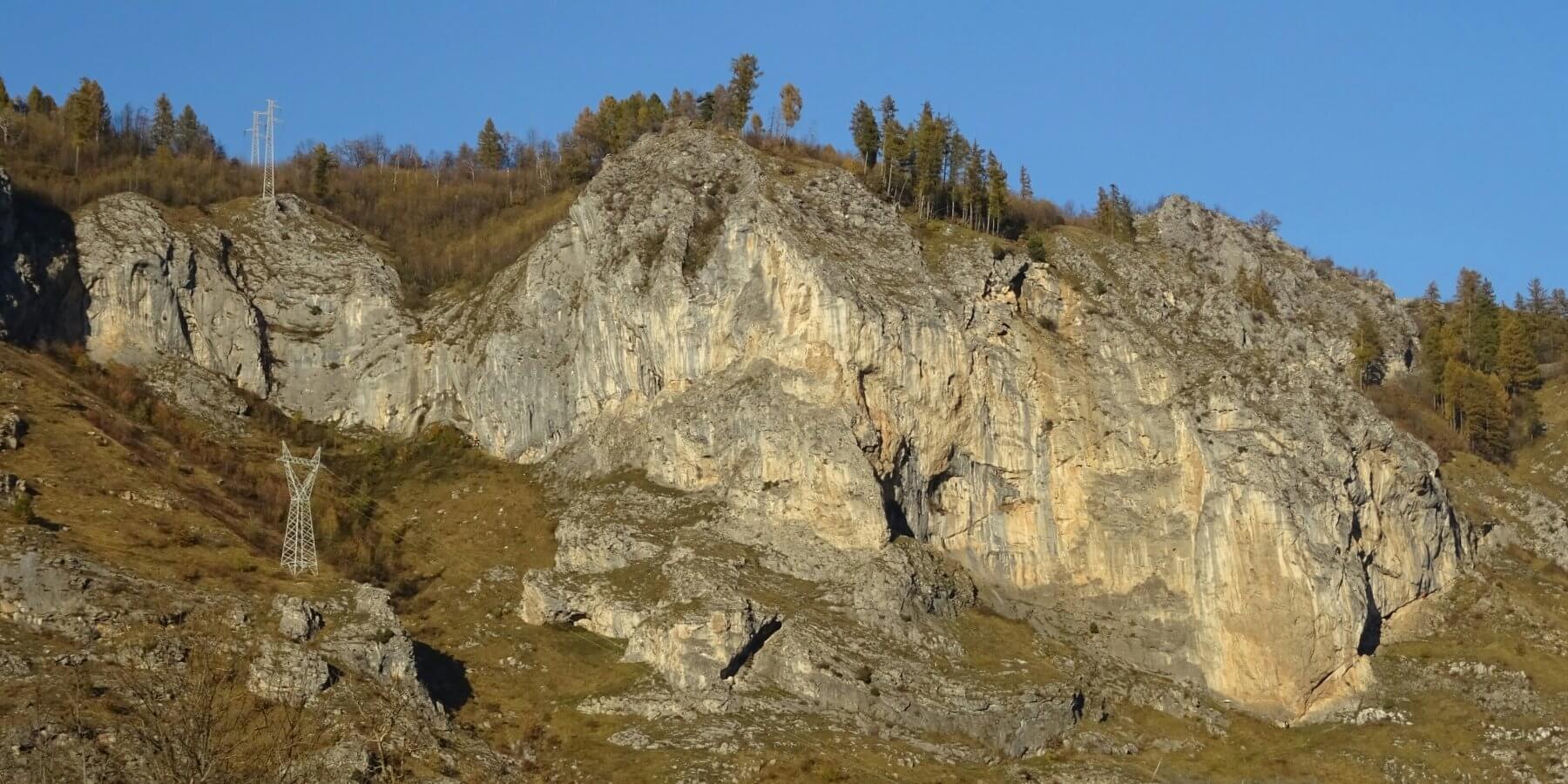 Arrampicare ad Andonno - Oliunìd is crag