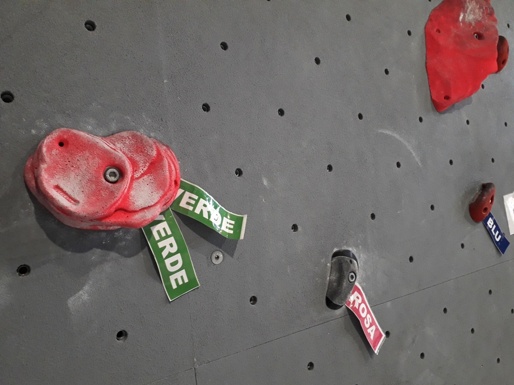 Le difficoltà dell’arrampicata indoor