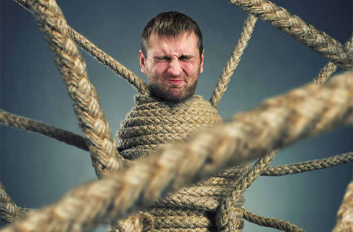Sbobiniamo la corda da arrampicata