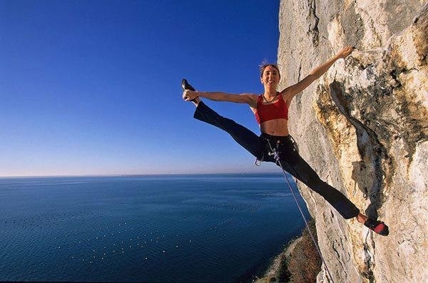 Yoga e arrampicata - Oliunìd is training