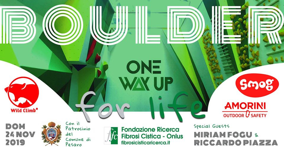 Gara boulder a scopo benefico al One Way Up di Pesaro!