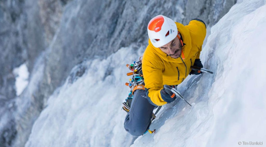 Come funziona l’arrampicata su ghiaccio