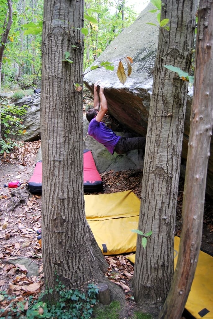 Arrampicata boulder a Varazze - Oliunìd is bloc