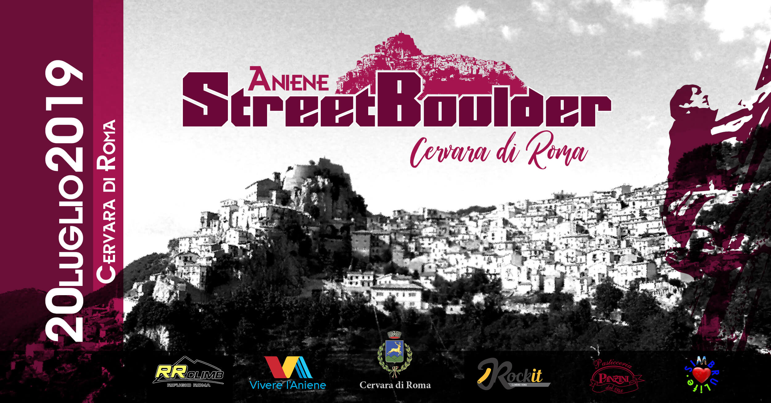 L'Aniene Street Boulder approda nella spettacolare Cervara di Roma