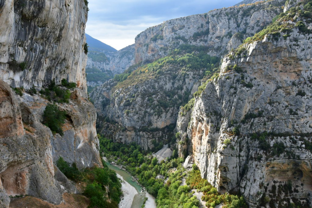 Arrampicare nelle falesie delle Gorges du Verdon